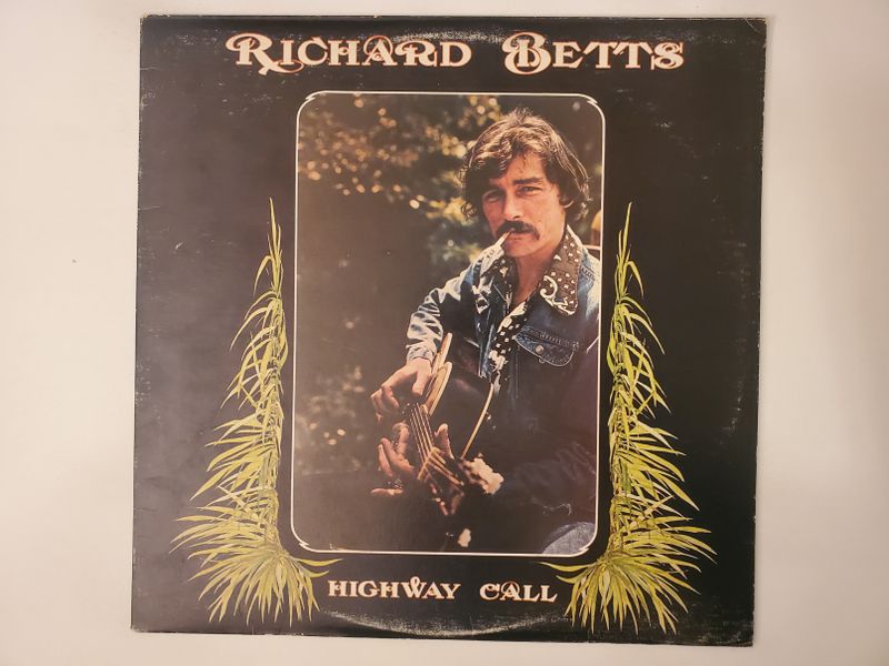 Richard Betts Highway Call vinyl record